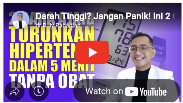 Darah Tinggi? Jangan Panik! Ini 2 Cara Ajaib Turunkan Tekanan Darah Dalam 5 Menit Tanpa Obat